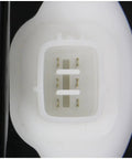 Close-up of the connector for the Direct Drop In Fuel Pump Module Assembly Oe Swap, featuring four gold contacts.