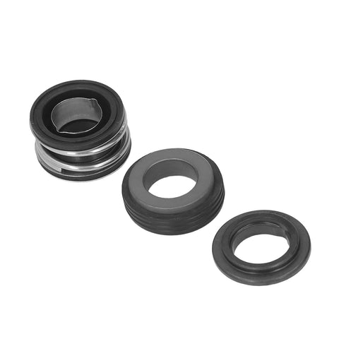 Heavy Duty Mechanical Seal Replacement Kit Direct Swap Circulating Water Pump Zero Drip Silicon Carbide Tungsten Spring Set Rock Solid Install Model 520 5/8 - sealing rings and spring components