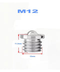 M12 Slick 304 Stainless Steel Spring Plungers Flange Ball Head with dimensions 12mm x 11.5mm for adjustable tension.