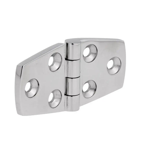 Heavy Duty 316 Stainless Steel Marine Snap Latch with smooth surface and six mount holes for boat hatch and RV use.