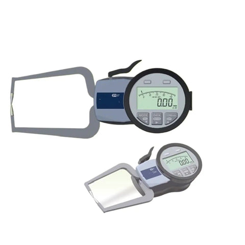 Digital Inside Outside Caliper Gauge Zips Through Outer Diameter Measurements With Rugged Stainless Steel Body Resisting Rust And Wear Along With Snug Grip And Bright LCD Display.