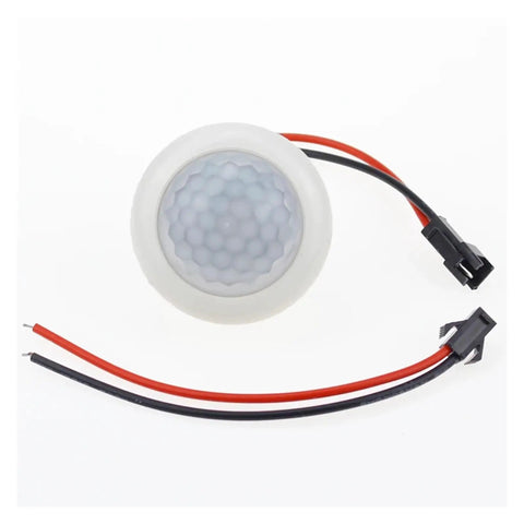 Easy 220V PIR Motion Sensor Switch Auto On Off Infrared Body Detection Light Control Detector Module with wiring