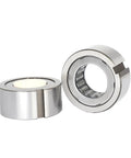 Built Tough B214 One Way Cam Clutch Needle Roller Bearing With Precision Keyway Shaft, heavy-duty steel bearing, 79.356mm size.