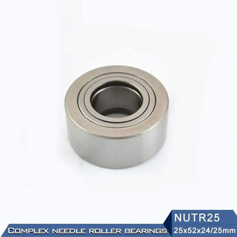 Built Tough NUTR25 Yoke Type Needle Roller Track Bearing with outer diameter 52mm for heavy loads and smooth operation.