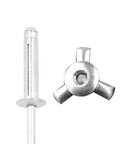 Heavy Duty Blind Rivets Kit With Aluminum Cap And 304 Stainless Mandrel For Automotive Marine Construction Home Appliances And More
