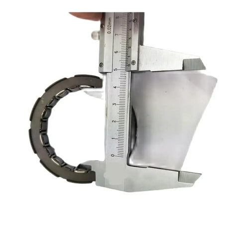 Heavy Duty One Way Clutch Gear Bearing Needle Assembly For Hs500 Hs700, shown with caliper for measurement, metal construction.