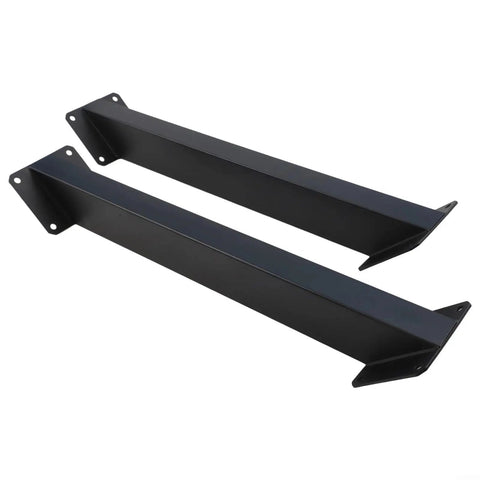 Beefy Heavy Duty 45 Degree Angle Support Brackets Steel Pergola Kit Connectors For Gazebo Deck Patio Tree House Cabin Black 2 Pack With Screws Durable Outdoor Bracing For Strong Stable Structures