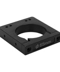 Rock Solid 65Mm Cnc Spindle Motor Mount Bracket Kit Heavy Duty Anodized Aluminum Router Holder top view showing 65mm opening.