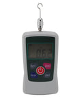 Digital Force Gauge Handheld Push Pull Tester Meter displays 0.62N, compact, aluminum build for quality control tasks.