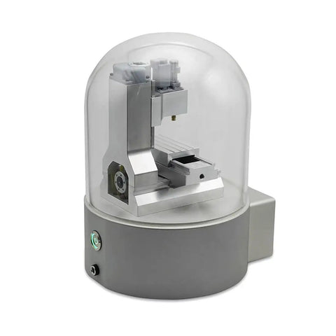 Ultra Mini Desktop CNC Machine Model With G Code Control, 3 Axis Motion Simulator, Premium Aluminum Alloy STEM, Battery Version
