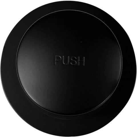 Tip Toe Bathtub Drain Plug Trim Set With Two Hole Overflow Faceplate Matte Black One And A Half Inch NPSM Threaded Drain Replacement