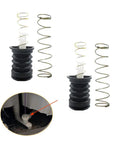 Top Shelf Rubber Drain Trap Valve Assembly With Pull Rod Switch And Strong Springs Universal Replacement Set For Twin Tub Washer Dryer 2 In 1 Combo Machines Hassle Free with rubber plugs and springs