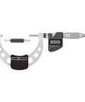 Pro Grade Outside Diameter Micrometer 3 To 4 Inch Range featuring carbide tipped jaws for precise measurements.