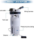 Dodge Ram Fuel Pump Module Assembly E7093M for 1993 to 1997 Ram 1500 2500 3500 Trucks with 4 Pin Connector AP7093M Replacement