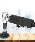 Badass 90 Degree Pneumatic Angle Grinder With Slick Ergonomic Comfort Grip And Tight 20000 RPM Air Die Tool for precision work on wood.