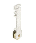 No Fuss Half Inch Flat Edge Steel Window Rollers Replacement For Aluminum Frame Sliding Systems Built Tough With Durable Brackets