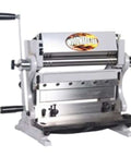 12 Inch 3 In 1 Sheet Metal Heavy Duty Pro Grade Shear Brake Roll Machine with 5 Adjustable Hardened Fingers and Slip Rolls