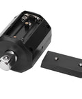Portable Digital Torque Meter With Precision Wrench Adapter For Car Bearing Checks And Container Lid Tightness Tests Electric Torque Tester showing open battery compartment.