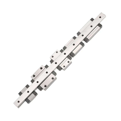 MGN7 linear guide rail kit, 300mm steel rail with preinstalled carriages for DIY and small machines