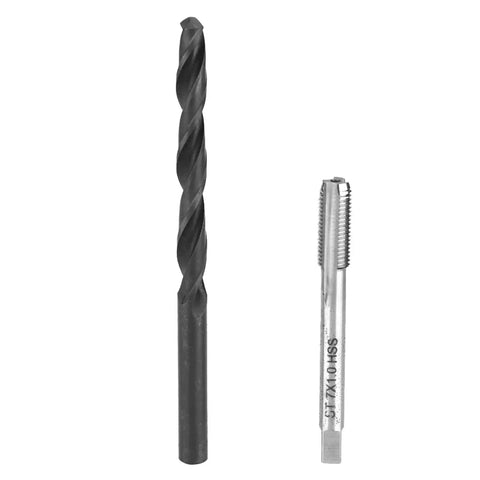 M7 Thread Repair Kit 25Pcs Stainless Steel Inserts With Twist Drill And Wrench. Drill and tap visible for high strength repairs.