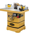Heavy Duty 5 HP Spindle Shaper With Cast Iron Base And Digital Readout For Zero Error Cutting, features a 30 X 40 steel table.