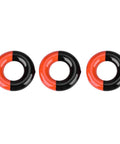 Three steel weight rings for Golf Swing Analyzer And Weighted Grip Trainer Kit to boost swing weight and grip comfort.