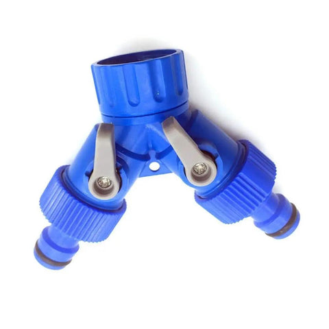 30 Pack 2 Way Water Valve Garden Hose Connector For G Three Quarter Inch Pipe Plastic Fittings