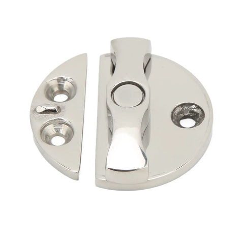 Heavy Duty Marine Boat Door Catch Latch Built Tough With 316 Stainless Steel Gotta Handle Salt Water Smooth 180 Degree Turn close-up view