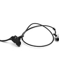 12 Piece Seven Eighths Inch Mini Bicycle Hydraulic Brake System With Fifty Inch Hose Direct Fit Replacement For DB30 Baja Doodlebug Mini Bikes Go Karts Left Side showing handle and hose