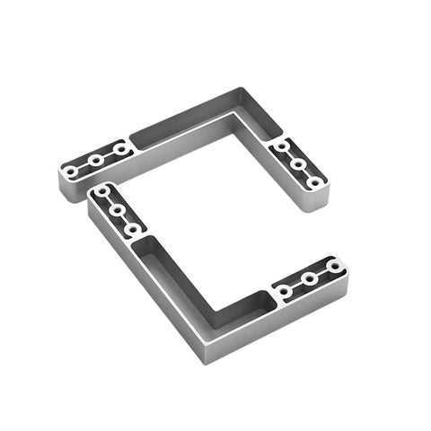 Upgraded Heavy Duty Concealed Door Hinge For Wood And Aluminum Door Frames, sturdy metal construction with no sag design.