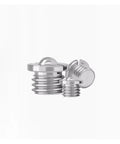 Slick 304 Stainless Steel Spring Plungers Flange Ball Head Step Ball Screws in various sizes for adjustable preload tension.