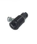 Quick Fix Drain Snake Repair Connector For Flexicore Ends On Site Auger Patch Kit Female Five Eighth Inch Heavy Duty component with screw.