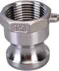 Beefy Heavy Duty 304 Stainless Steel Barb Quick Disconnect Hose Fitting Coupling Connector For Hose And Pump Lines Barbed Adapter BSPT Threads One Half To Two Inches Water Oil Gasoline Salt Water And More Hassle Free Easy To Use Pipe Fittings.