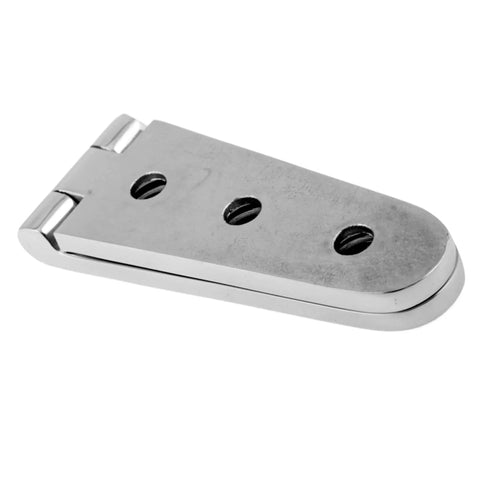 Industrial Strength 316 Marine Grade Stainless Steel Cast Hinge, 6x1 inch, for boat, yacht, RV door and cabinet hardware.
