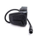 Display Switch Button For Wolf Warrior Wolf King GT Pro TFT Electric Scooter Instrument Panel Replacement Spare Parts Dope Quality Button For Dashboard Control And Console Display, black with cable