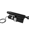 Heavy Duty Rugged Dc 12 Volt Electric Hydraulic Linear Actuator 800W Motor with mounting brackets and wires.