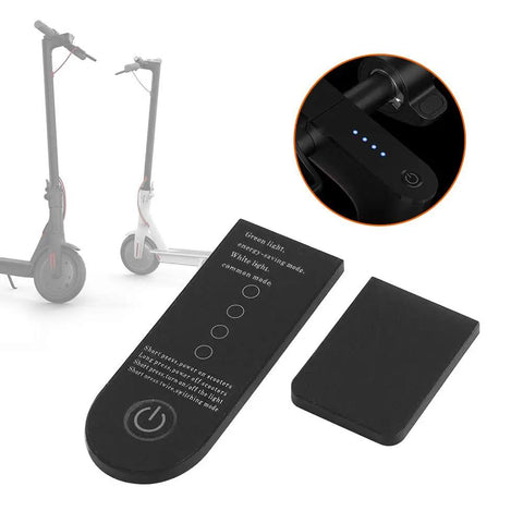 Dashboard Replacement Shell For M365 Electric Scooter With Yellow Sticker Durable Precise Fit Dashboard Cover Protects Against Wear Cracks And Daily Scratches Easy Install Restores Look And Feel Of Your Ride