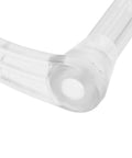 2 Pack Capsule Vending Machine Replacement Spiral Mechanism Parts Made From Durable Plastic, Easy Install, Quick Fix For Mini Capsule Machines, Keeps Your Vending Unit Up And Running Smoothly With Minimal Downtime, white plastic spiral arm close-up