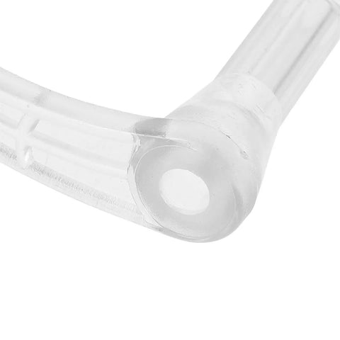 2 Pack Plastic Capsule Machine Replacement Parts For Vending Machines Easy Install Durable Hardware Accessories To Improve Dispensing Flow Reduce Jams And Simplify Coin Operated Machine Repairs, transparent plastic part close-up