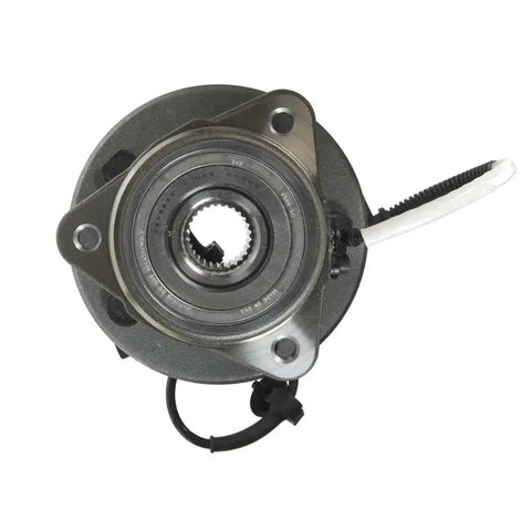 Front Wheel Bearing And Hub Assembly Kit For Ford Ranger 2009 To 2011 top view showing bearing, hub, and connector features.