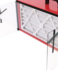 Lmaoss Heavy Duty Portable Tabletop Air Filtration System With 725 Cfm Powerful dust collection, HEPA filter detail view.