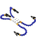 Welding Table Clamp With Flexible Arms Third Hand Tool For Holding Components And Wires, adjustable clamp with four clips