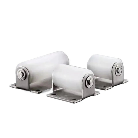 Premium Heavy Duty Sliding Door Rollers With Reinforced Nylon Bearing Pulley And Rustproof Stainless Steel Bracket 4 Pack