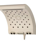 Evolution Shower Head With Patented Water Pressurizing Technology Delivers A Real Power Boost, Five Spray Modes, Brushed Nickel