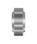 Ge17C Sealed Spherical Plain Bearing 17mm X 30mm X 14mm side view showing corrosion resistant steel and bronze build.