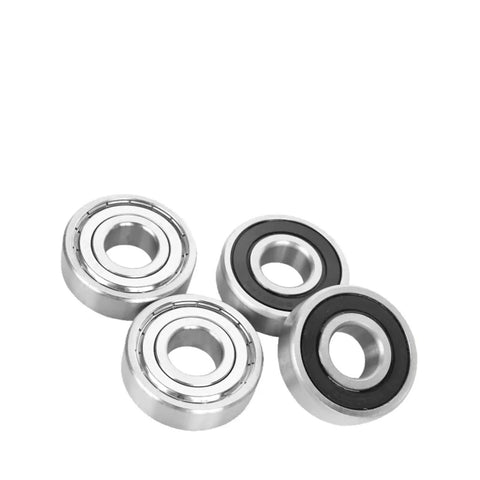 Pro Grade Stainless Steel Deep Groove Ball Bearing 90X160X30mm S6218 2RS High Speed Precision Radial Bearing set of four with dual seals.
