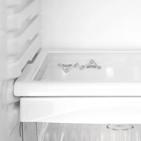 10 Pack Aluminum Refrigerator Shelf Support Clips Heavy Duty Freezer Brackets Commercial Cooler Replacement Hardware on shelf.