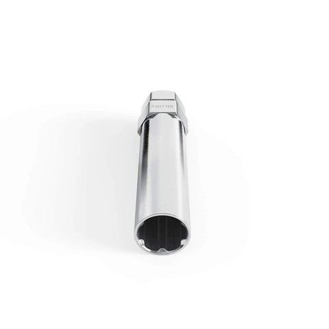 Large 6 Spline Lug Nut Socket Key For Custom Truck And Suv Rides 20.6Mm Bore viewed from above with hex end and six-point interior.