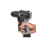 Beast Mode Cordless Brushless Electric Drill Featuring Iron Grip Ratchet Chuck being held in hand for home repairs.