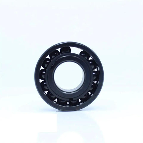 TB16005 Pro Grade High Temp Full Ball Thin Section Bearing 25X47X8MM heat resistant view showing the black full ball design.